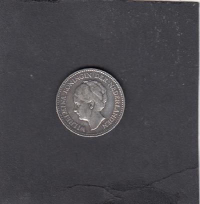 Beschrijving: 1/2 Gulden WILHELMINA 